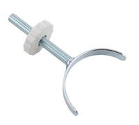 CORHAD U Shaped Door Fixator for Safety Gate Stair Cylindrical Accessories Heat Resistant Fixing Fittings for Pet Guardrail Stability