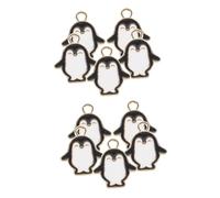 CORHAD Unique Shape Design Penguin Charms 10pcs Alloy Pendant for Diy Jewelry Fashion Accessories