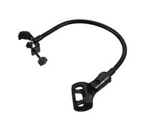 CORHAD Universal, to Iron Operate and Easy Adjustable Abs Construction Flexible Tube Microphone Mic Stand with Direction Rack Holder for Live Streaming Recording
