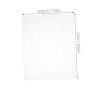 CORHAD Versatile Reusable Gel Printing Plate for Mixed Media Art and Printmaking Crafts Clear Monoprint Board for Creative DIY Journaling Card Making and Collaborative Home Decor Projects