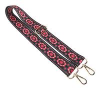 CORHAD Vintage Printed Banjo Strap Adjustable Shoulder Belt for Banjo Guitar Bass Washable Wear-Resistant Wide Strap Present for Musicians