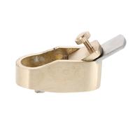 CORHAD Violin Thumb Planer Tool Mini Woodworking Plane Brass Luthier Tools for Precise Bridge Fitting Blade