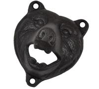 CORHAD Wall Mounted Beer Bottle Opener Bear Teeth Iron for Kitchen Party Restaurant Bar Home Decor