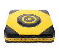 CORHAD Wall-mounted Large Yellow Pu Boxing Focus Target Pad, Reusable Punching Cushion for Home Fitness, Taekwondo and Kickboxing Training Equipment