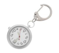 CORHAD Watch to Stainless Steel Pocket Lightweight with Nurse Night Glowing Clip, Easy Carry Decorative Pocket Watch for Daily the Work Hospital