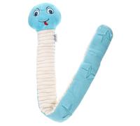 CORHAD Wear-resistant Interactive Snuffle for Dogs Blue Snake Shape Enrichment Plaything for Slow Feeding Training and Boredom Relief Safe Chew for Puppies and Adult Dogs