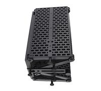 CORHAD Wind Screen Microphone for Recording Foldable Abs Noise Reduction Black Microphone Isolation Shield Sound-absorbing Cover