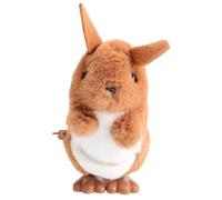 CORHAD Wind-up Plush Kangaroo Jumping for Animal Plaything Funny Educational Wind Up Safe Soft Stuffed Novelty