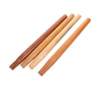 CORHAD with Comfortable Grip Wooden Handle for Hoes and Sledgehammers 4 Pcs Replacement Ergonomic Brown Hardwood Handles for Construction and Other Scenarios