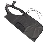 CORHAD Women Barber Apron with Pocket Comfortable Hair Stylist Workwear for Hairdressing Haircut Dyeing in Salon Home Coffee Shop Restaurant and Hotel Use Gray
