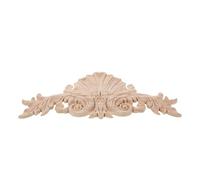 CORHAD Wood Applique Onlays for Furniture and Cabinets, Solid Wood Decorative Trim with Three-Dimensional Pattern, Elegant European Style for Living Room Décor and Home Decorations