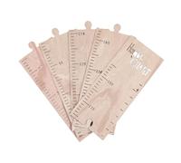 CORHAD Wood Growth Chart Ornament for Height Measuring Ruler DIY Wall Decor for Kindergarten Nursery Boys