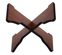CORHAD Wood Tongue Drum Stand with Silicone Pads for Comfortable Playing Experience, 12-14 Inch Ethereal Drum Holder and Display Rack, Simple and Elegant Wooden Support for Musical