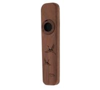 CORHAD Wood Walnut Kazoo for Performance Lightweight Portable Play Musical Instrument Companion for Ukulele Guitar Violin Adults Beginners