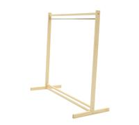 CORHAD Wooden Doll Clothes Rack Stand Large Doll Garment Organizer for Dollhouse Accessories Display and Storage Smooth Safe Surface