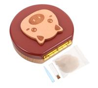CORHAD Wooden First Tooth Keepsake Box Tooth Case for Boys and Girls Boys Girls Storage Holder for Lost