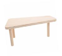 CORHAD Wooden Hamster Jumping Platform with Bite-resistant Surface Multi-functional Cage Accessory for Hamsters Chinchillas Gerbils Space-saving Play and Rest Deck