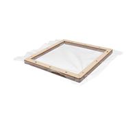 CORHAD Wooden Paper Making Frame with Mesh Screen DIY Craft Mold Deckle for Traditional Handmade Paper Safe Sturdy Material Educational Art Tool for Adults