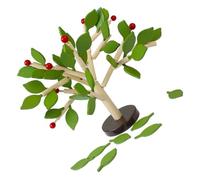 CORHAD Wooden Tree Puzzle Educational DIY Assembly for Creative Green Tree Modeling Kit Enhances Thinking Observation Perseverance Interaction