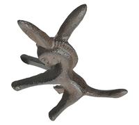 CORHAD Wrought Iron Donkey Figurine Stubborn Animal Sculpture Decorative Iron Craft for Living Study Bedroom Office Desk Ornament with Creative Modern Design