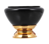 CORHAD Yoga Meditation Therapy Bowl Buddha Chanting Bowl Black Small Handmade Bowl Stylish Beautiful