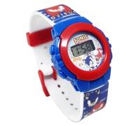 Coriex Children's Watches - Trendy Digital Watches for Kids: Stylish and Practical for Boys Trendsetters | Time and Date in Various Designs, Sonic, Strap.