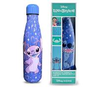 Coriex Stitch Children's Water Bottle, BPA-Free Thermal Aluminium Bottle, 500 ml, Insulated, Sustainable Water Bottle, Blue Heart