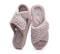 CORIFEI Adjustable House Slippers for Women with Memory Foam Rubber Sole