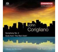 CORIGLIANO/E TUROVSKY/Y TUROVSKY: SYMPHONY 2/SUITE FROM THE RED VIOLIN - CD