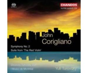 CORIGLIANO/E TUROVSKY/Y TUROVSKY: SYMPHONY 2/SUITE FROM THE RED VIOLIN - CD