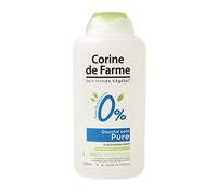 Corine de Farme - Pure Care 0% Shower Gel - Formula for Sensitive Skin - Soap Free, No Dyes, pH Neutral - Bottle 100% Plant Origin - Gentle Fragrance