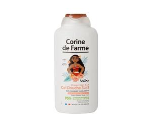Corine de Farme Vaiana 3en1 Gel Ducha Extra Suave para Cuerpo/Cabello/de Baño de Espuma, 500 ml