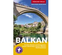 Corinna Grulich TRESCHER Reiseführer Balkan: Kroatien, Bosnien und H (Paperback)