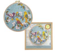 Corinne Lapierre Dawn Chorus Felt Appliqué Hoop Kit