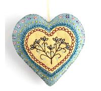 Corinne Lapierre Embroidered Heart Felt Craft Mini Kit, Small