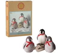 Corinne Lapierre Felt Baby Penguins Sewing Craft Kit,Grey,1 x 1 x 1 cm