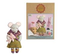 Corinne Lapierre Wool Mix Felt MINI Craft Sewing Kits Various Designs (Little Miss Mouse)