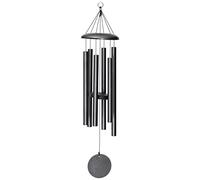 Corinthian Bells by Wind River - 36 inch Silver Vein Wind Chime for Patio, Backyard, Garden, and Outdoor décor (Aluminum Chime) Made in The USA