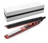 Corioliss C1 Hair Straightener for Women | Professional Titanium Plates | Ionic Flat Iron | Temperature Control 120?C to 235?C | Straightening and