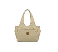 CORIOS Canvas Handbag Women Shoulder Bag Multi-Pockets Top Handle Bag Large Capacity Tote Bag Clutch Bag Casual Hobo Bag for Travel Work Shopping Daily Khaki