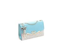 CORIOS Elegant Shoulder Bag for Women PU Leather Handbag Sequin Crossbody Bag Messenger Bag Ladies Top-Handle Bag Medium Tote Bag Fashion Hobo Bag Satchel Bag for Office Shopping Travel Blue