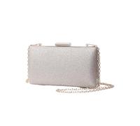 CORIOS Glitter Evening Clutch Bag Sparkling Sequin Handbag Bridal Wedding Purse Bling Shoulder Bag Elegant Party Prom Bride Banquet Crossbody Bag for Women and Girls Champagne