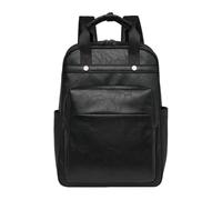 CORIOS Laptop Backpack for Women 15.6 Inch Laptop Computer Bag Travel Backpack Purse with Laptop Compartment Waterproof Work Business Daypacks Multi-Purpose Convertible Purse Retro Rucksack Black