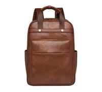 CORIOS Laptop Backpack Women 15.6 Inch Laptop Computer Bag Travel Backpack Purse with Laptop Compartment Waterproof Work Business Daypacks Multi-Purpose Convertible Purse Retro Rucksack Dark Brown