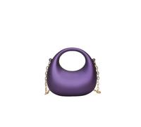 CORIOS Mini Evening Bag for Women Acrylic Clutch Handbag Bridal Wedding Purse Elegant Shoulder Bag Crossbody Bag with Detachable Chain for Prom Cocktail Banquet Party Purple