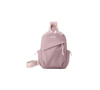 CORIOS New Sling Bag for Women Ladies Chest Pack Nylon One Strap Backpack Waterproof Crossbody Bag Messenger Bag Lightweight Daypack Rucksack for Hiking Cycling Outdoor Travelling Pink