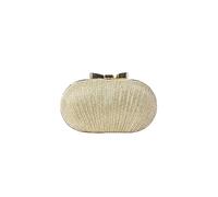 CORIOS Pleated Evening Bag for Women Sequin Clutch Bag Ladies Sparkly Handbag Bridal Wedding Purse Elegant Crossbody Bag with Chain Strap Glitter Shoulder Bag Gold