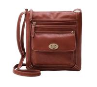 CORIOS PU Leather Crossbody Bag for Women Small Shoulder Messenger Bag Elegant Retro Handbag Waterproof Top-Handle Bag Multi Pockets Satchel Hobo Bag Shopping Travel Office Daily Tote Brown