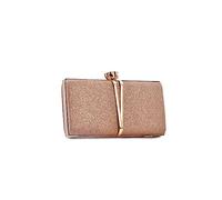 CORIOS Rhinestone Evening Bag for Women Sequin Clutch Bag Bridal Wedding Purse Glitter Shoulder Bag With Detachable Chain Luxury Crystal Handbag Crossbody Bag for Banquet Party Cocktail Prom Champagne