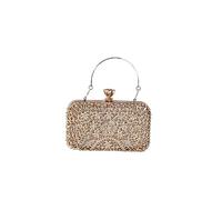 CORIOS Rhinestone Evening Bag for Women Sparkly Sequin Purse Bridal Wedding Handbag Crystal Clutch Bag Glitter Shoulder Bag Elegant Crossbody Bag for Cocktail Prom Party Wedding Banquet Champagne